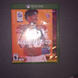 Madden 20 Xbox one